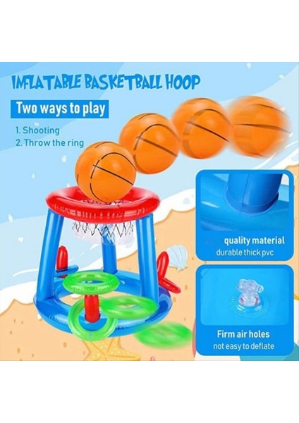 Açık Yüzme Su Oyunları Havuz Plajı Aksesuarları Şişirilebilir Set Plajı Eğlence Yaz (Yurt Dışından) indirimleri