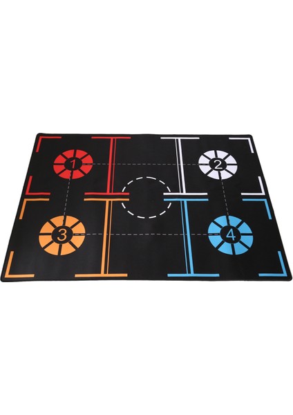 Standart Basketbol Eğitim Mat Slip Olmayan Ayak Uygulama Mat Dribble Kontrol Yardımcı Ayak Seti Mat 108 x 76CM Yetişkinler Için (Yurt Dışından) indirimleri