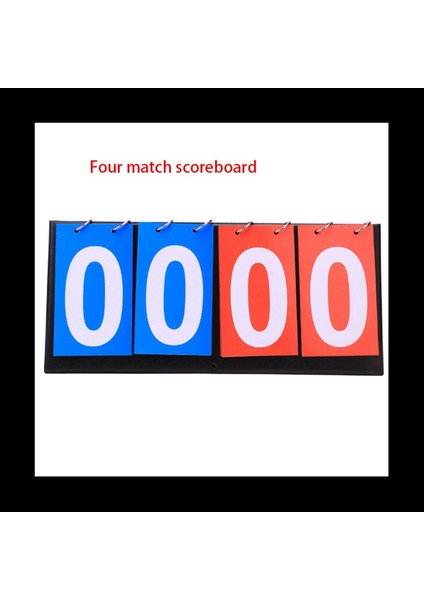 Basketbol Futbolu Badminton Voleybol Masa Tenisi Için 3x 4 Skor Tahtası Basketbol Futbol Skorbord (Yurt Dışından) indirimleri