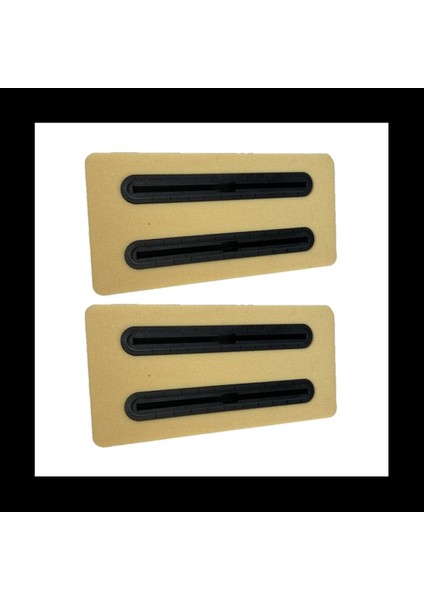 2x Hydrofoil Rail Box Ride Motor Folyo Montaj Track Box Pvc Köpük Hidrofil Kutusu (Siyah) (Yurt Dışından)