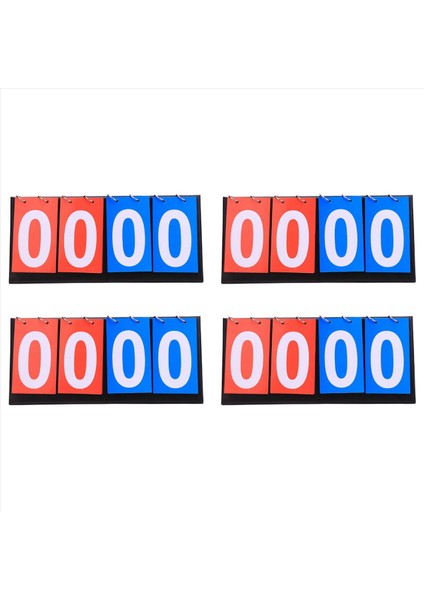 4x 4 Haneli Skor Masası Basketbol Futbol Futbol Futbol Futbol Badminton Voleybol Masası Tenis (Yurt Dışından)