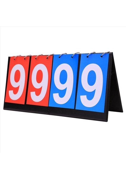 4x 4 Haneli Skor Masası Basketbol Futbol Futbol Futbol Futbol Badminton Voleybol Masası Tenis (Yurt Dışından) fiyatları