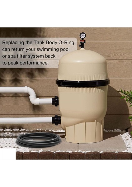 Pentair Için Kelepçe O-Ring 39010200 Ccp Için 520/420/320 Havuz ve Spa Filtre Tankları (Yurt Dışından) modelleri