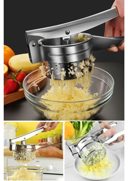 🥔 Jumbo Metal Patates Ezicisi – Zahmetsizce Pürüzsüz Püreler!