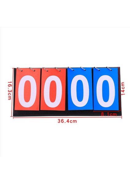 4x 4 Haneli Skor Masası Basketbol Futbol Futbol Futbol Futbol Badminton Voleybol Masası Tenis (Yurt Dışından) fırsatları