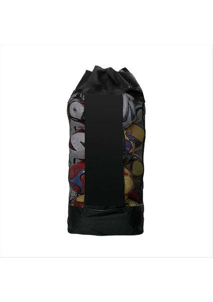 Futbol Depolama Çantası Örgü Kapasitesi Ayarlanabilir Su Geçirmez Basketbol Voleybolu Taşıma Taşıma Topları Çanta Taşıyan (Yurt Dışından)