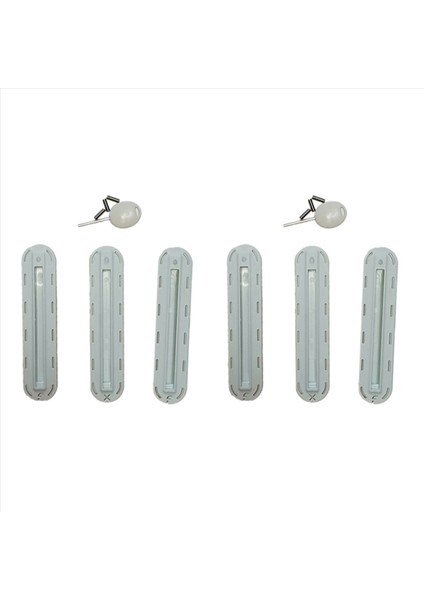 Futures Fins Için 6pcs Profesyonel Sörf Tahtası Aksesuarları Sörf Tahtası Renkli Gelecek Finler Fişi Anahtar Vidalar (Yurt Dışından)