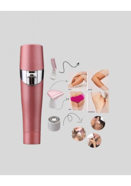 Acısız ve Hassas Tüy Temizleme Cihazı – 3 Başlıklı fiyatları