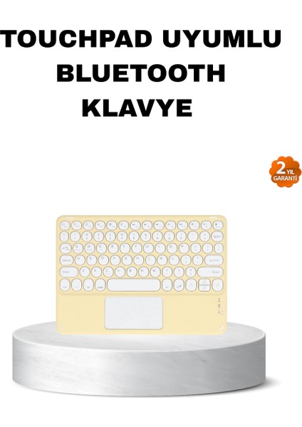 Nrtmsa Kablosuz Bluetooth Klavye – Slim Taşınabilir Tasarım