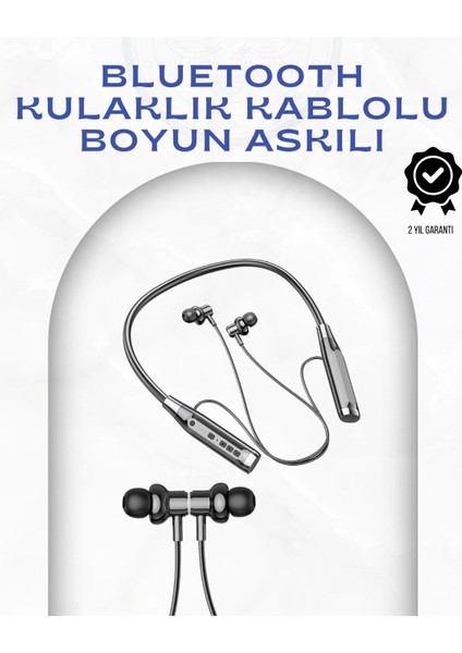 Bfs Boyun Askılı Kablosuz Kulaklık – 120 Saat Kesintisiz Müzik Keyfi