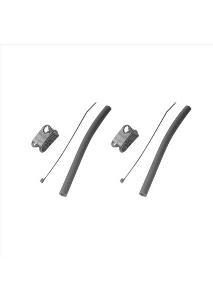 2x Dayanıklı Naylon Değiştirme Uçan Merkezi Uçurtma Uçurtma Bir Pompa Valf Hortumu Kelepçesi Dişli Kiti Hortumu ve Kelepçesi (Yurt Dışından)