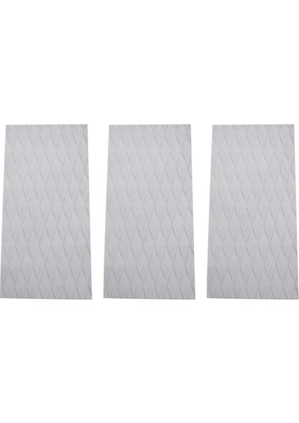 3x Sörf Tahtası Güverte Çekiş Tahtası Eva Sıdalı Ped Anti-Sıvı Yapıştırıcı Anti-Sıdlı Güverte Pedi Tekne Güvertesi Kayak Sörf Tahtası (Yurt Dışından)