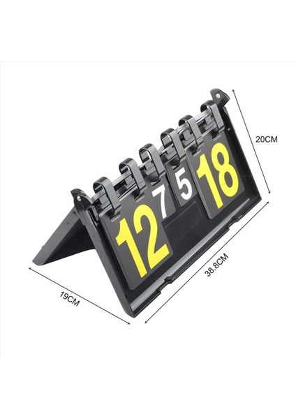 3x 4 Scot Scot Mayı Baskasal Futbol Voleybol Spor Masa Tenis Skorbord Su Geçirmez Skorbord (Yurt Dışından) fırsatları