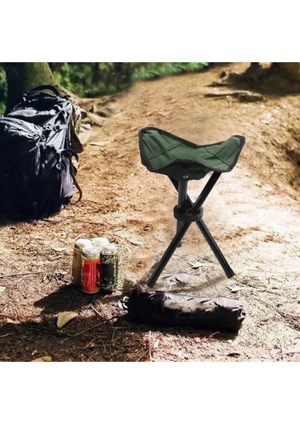 Katlanır Tripod Taburesi Açık Portatif Kamp Koltuğu Hafif Balıkçı Sandalyesi Yeni (Yurt Dışından) fiyatları