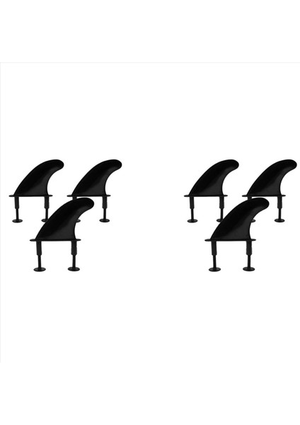 6pcs Yumuşak Üst Sörf Tahtası Yasışları Soft Tahta Kürek Tahtası Sörf Tahtaları Aksesuarları (Yurt Dışından)