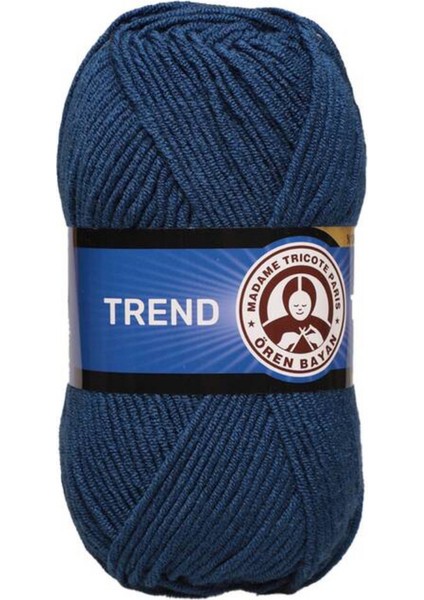 Trend El Örgü Ipi Koyu Mavi 150
