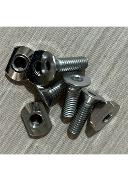 4pcs M6 Hidrofoil Montaj Pirinç T-Deste Sörf Yapmak Için Tüm Hidrofil Pistleri Açık Havada Sörf Aksesuarları Gümüş (Yurt Dışından) indirimleri