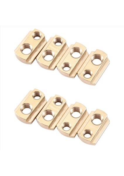 Makine Pirinç Vidası ile 8 Adet Kayar (Yurt Dışından)