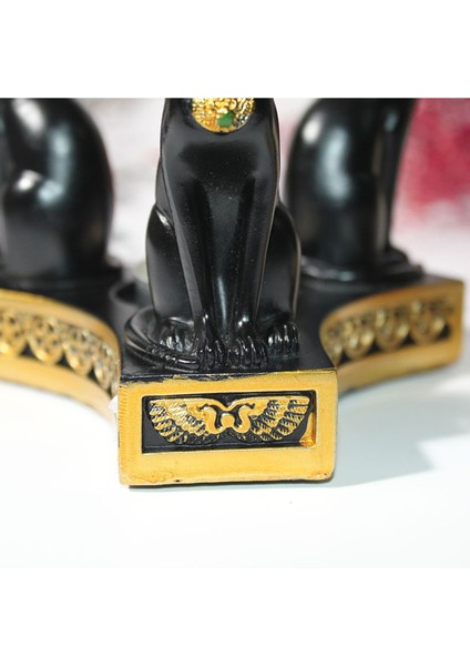 Dekoratif Mısır Kedisi Tasarımlı Buhurdanlık modelleri