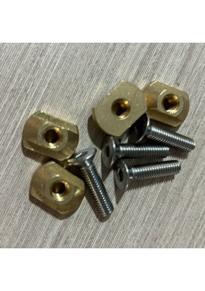 8pcs M6 Hydrofoil Montaj Pirinç T-S-S-Stoms Tüm Hydrofoil Pistleri Açık Havada Sörf Aksesuarları Altın (Yurt Dışından) modelleri