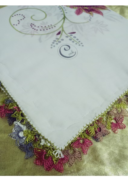 ve Reyhan El Emeği Iğne Oyası Yazma , Fular ,yemeni, Mevlit Örtüsü ,hediyelik 4 Kenarı Oyalı modelleri