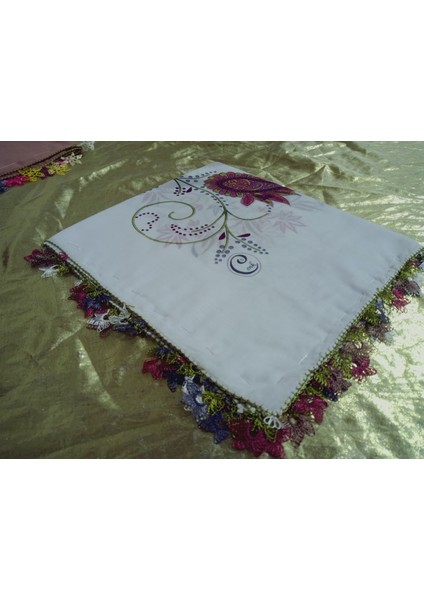 ve Reyhan El Emeği Iğne Oyası Yazma , Fular ,yemeni, Mevlit Örtüsü ,hediyelik 4 Kenarı Oyalı fırsatları