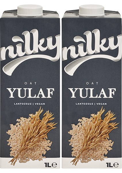 Yulaf Sütü Bitkisel Bazlı Laktosuz Vegan 2x1 lt