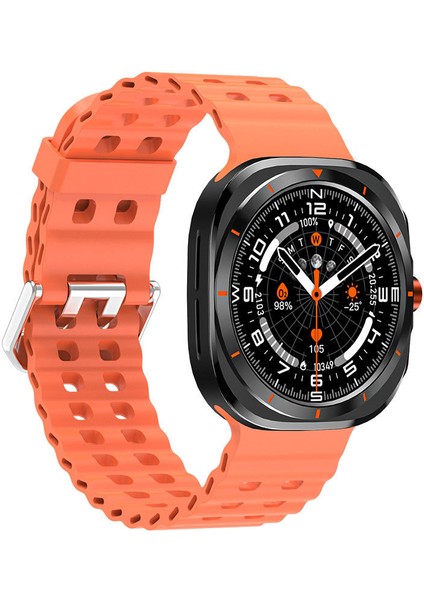 Watch 7 Ultra Bluetooth Çağrı Sesli Asistan Kalp Atış Hızı Monitörü 1,52 Inç Amoled Ekran Erkek Kadın Akıllı Saat (Yurt Dışından)