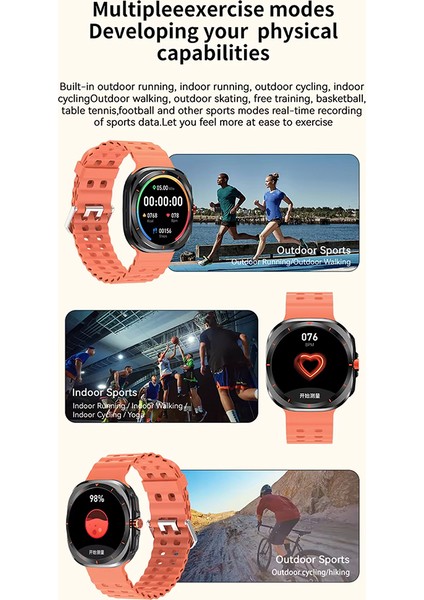 Watch 7 Ultra Bluetooth Çağrı Sesli Asistan Kalp Atış Hızı Monitörü 1,52 Inç Amoled Ekran Erkek Kadın Akıllı Saat (Yurt Dışından) indirimleri