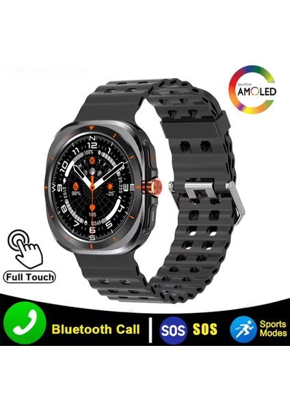 Watch 7 Ultra Bluetooth Çağrı Sesli Asistan Kalp Atış Hızı Monitörü 1,52 Inç Amoled Ekran Erkek Kadın Akıllı Saat (Yurt Dışından) fiyatları