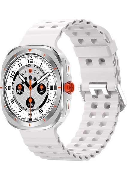 Watch 7 Ultra Bluetooth Çağrı Sesli Asistan Kalp Atış Hızı Monitörü 1,52 Inç Amoled Ekran Erkek Kadın Akıllı Saat (Yurt Dışından)