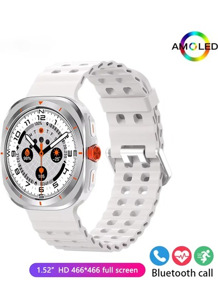 Watch 7 Ultra Bluetooth Çağrı Sesli Asistan Kalp Atış Hızı Monitörü 1,52 Inç Amoled Ekran Erkek Kadın Akıllı Saat (Yurt Dışından) fiyatları