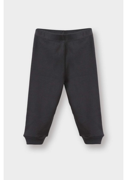 Erkek Bebek 2'li Takım Kaplan Baskılı Sweatshirt Eşofman Altı F4652A525AU fiyatları