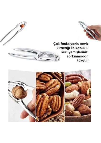 Fındık ve Ceviz Kıracağı Pense Model Metal Küçük Kıracak Kabuklu Yemiş Vb. Kıracağı (Ebat: 14,9 cm x 3,6 Cm) fırsatları