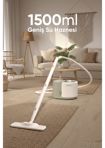 Çok Fonksiyonlu Buharlı Temizleyici Temizlik Seti FR-SC282 Steam Elite