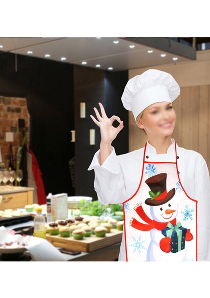 Noel Süsü Noel Baba Kar Adam Önlüğü (Yurt Dışından) modelleri