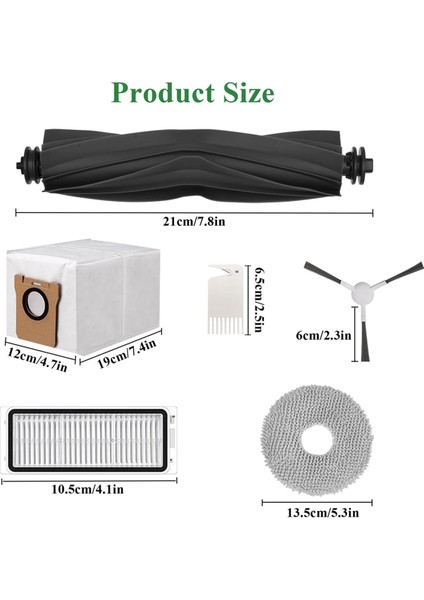 Dreame Robot Süpürge ile Uyumlu Yedek Paspas Pedleri (Yurt Dışından) fiyatları