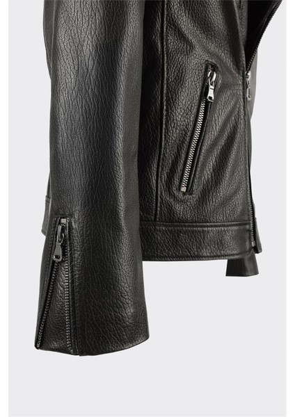 Siyah Deri Erkek Ceket fırsatları