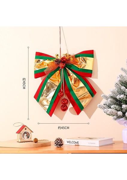 Noel Süsleri Yay Asılı Noel Ağacı Asılı Süslemeler Atmosfer Dekorasyon Sahne (Yurt Dışından)