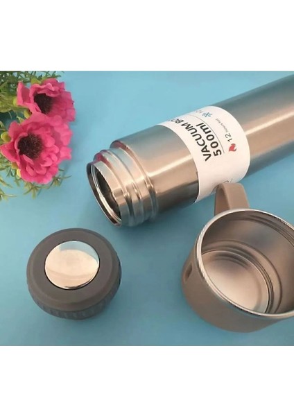 Kahve Termosu 500ML 3 Bardaklı Set A+ Kalite Çelik Çay Termosu Erkek Termosu Hediye Çantalı modelleri