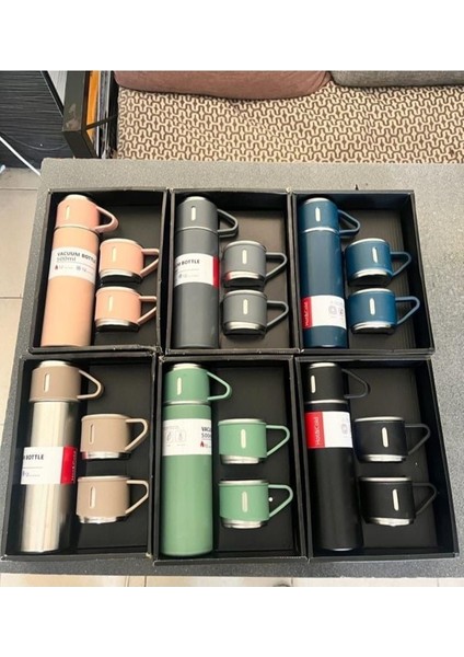 Bardaklı Termos 1.2l Çelik 1,3 L Mavi fırsatları