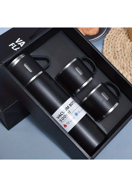 Midapo 3.6 Litre Paslanmaz Çelik Premium Termos Kamp 48 Saat Sıcak ve Soğuk Hr