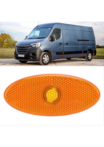 Master Mk3 2010-2024 NV400 2011-2024 Için Amber Yan Işaret Lambası Merceği 261B00001R (Yurt Dışından) modelleri