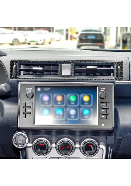 Brz GR86 2022-2025 Için Karbon Fiber Orta Kontrol Hava Çıkış Kapağı Acil Durum Düğmesi Trim Aksesuarları (Yurt Dışından) fırsatları