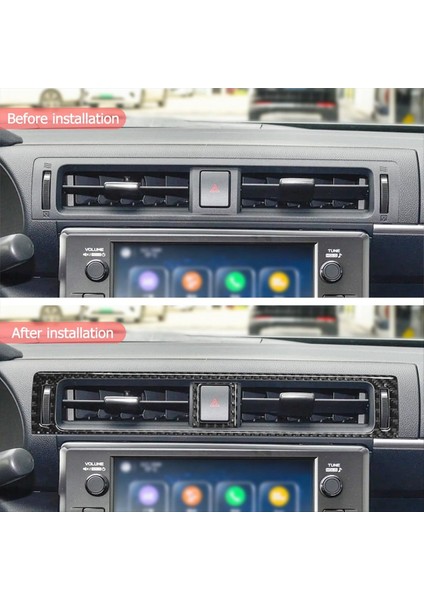 Brz GR86 2022-2025 Için Karbon Fiber Orta Kontrol Hava Çıkış Kapağı Acil Durum Düğmesi Trim Aksesuarları (Yurt Dışından) indirimleri