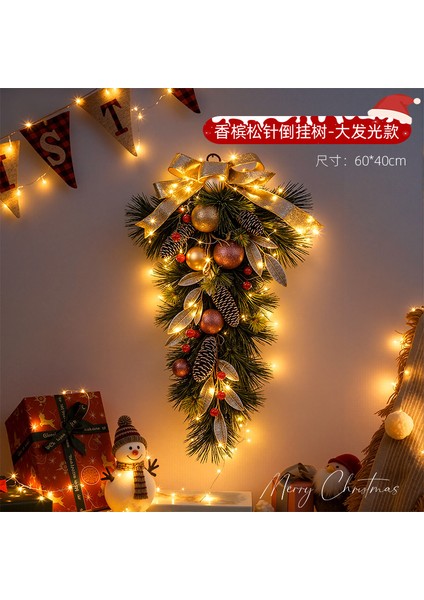 Yılbaşı Süsleri Çelenkler Rattan Kapı Askıları Sahne Askıları Kolyeler (Yurt Dışından)