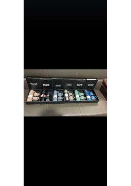 Termos Bardak 500ML 3 Bardaklı A+ Kalite Çelik Termos Kahve Çay Termosu Hediye Çantalı fiyatları