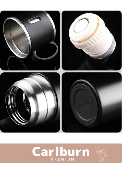 Özel Üretim Paslanmaz Çelik 3 Bardaklı Soğuk Sıcak Termos Vakumlu Termos Set Çanta Hediyeli 550 ml > fiyatları