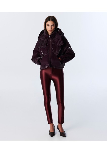 PARLAK DOKULU PUFFER MONT TW6250012052035 modelleri