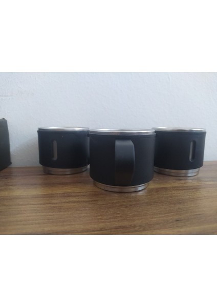 Paslanmaz Çelik Termos 500ML 3 Bardaklı Premium Kahve Termosu Çay Termosu Hediye Çantalı modelleri